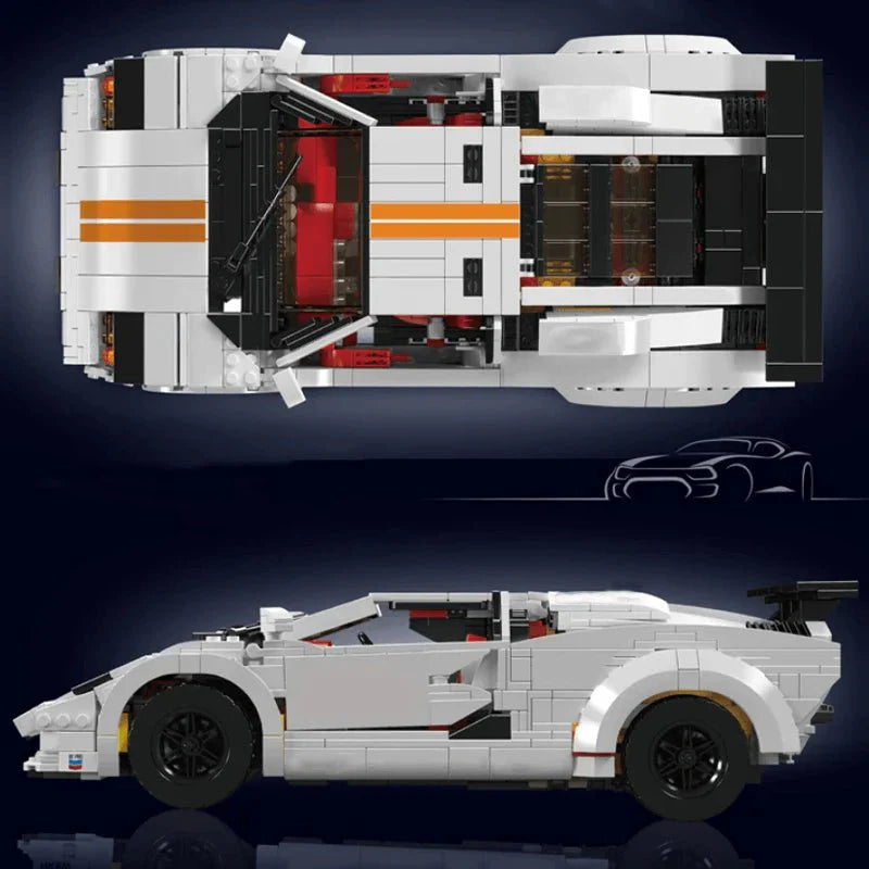 Lamborghini Countach Remote Controlled 1383pcs