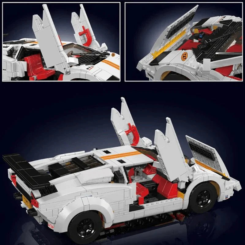 Lamborghini Countach Remote Controlled 1383pcs