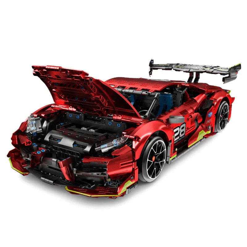 Lamborghini Hypercar Drift Satin Red | 2201pcs