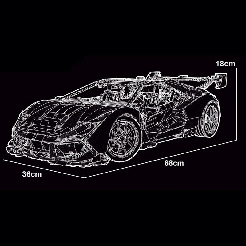 Lamborghini Revuelto SVJ Green 6628pcs
