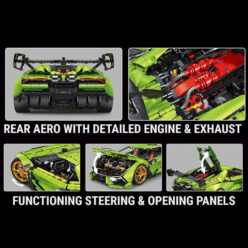 Lamborghini Revuelto SVJ Green 6628pcs