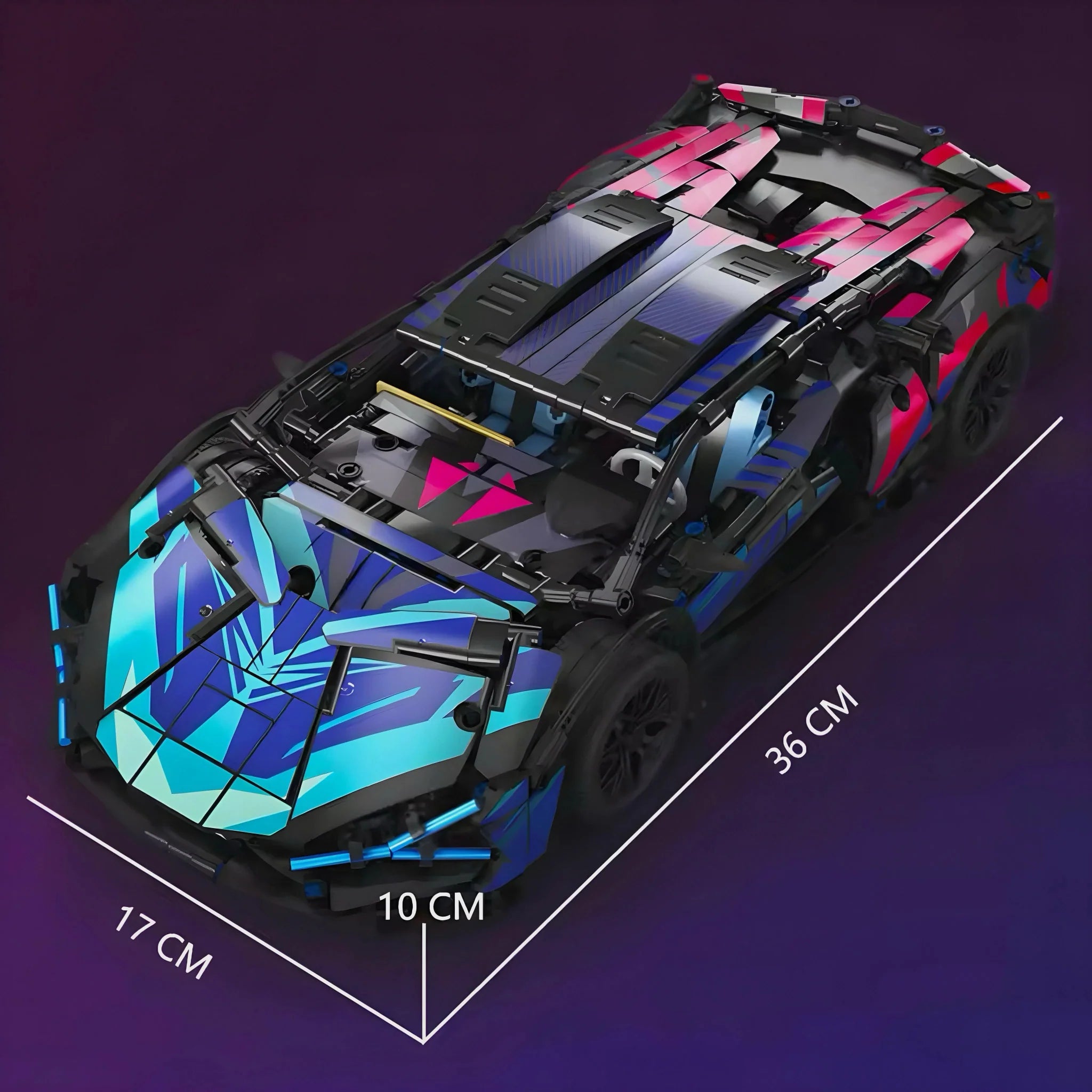 Lamborghini Sian Cyberpunk | 1314pcs
