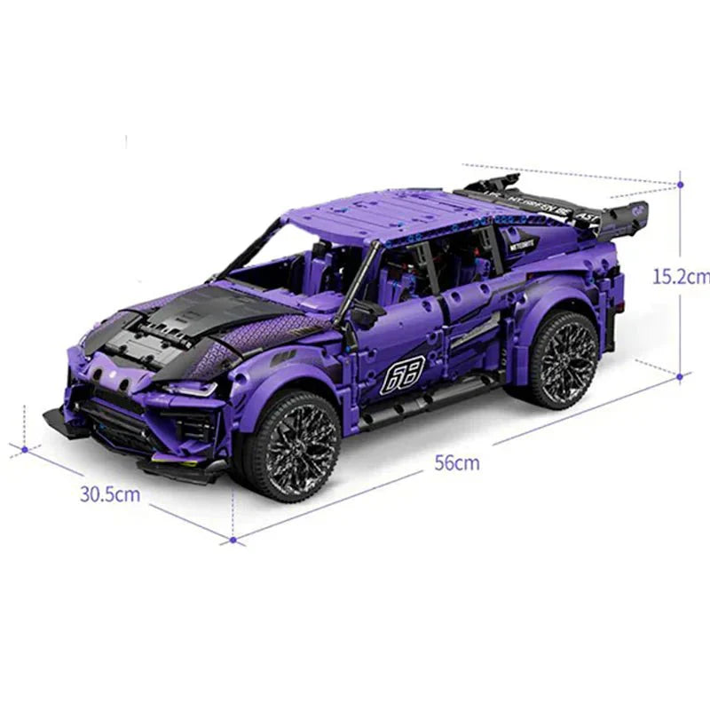 Lamborghini Urus Satin Purple 2374pcs