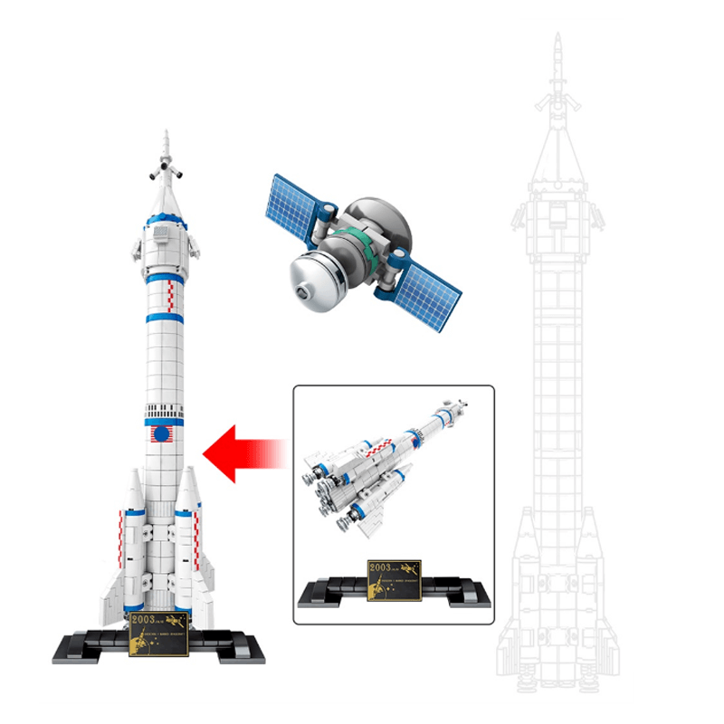 Long March 2F Launch Vehicle | 903pcs
