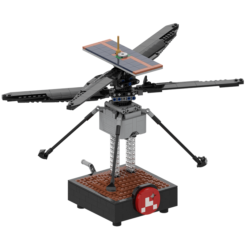 Mars Ingenuity Helicopter | 729pcs