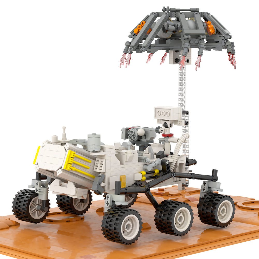 Mars Rover with Mars Base | 1621pcs