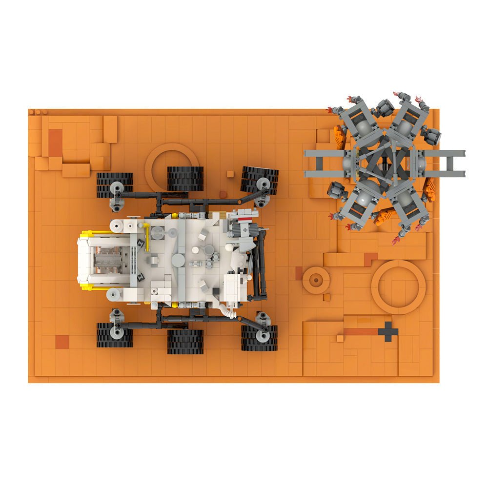 Mars Rover with Mars Base | 1621pcs