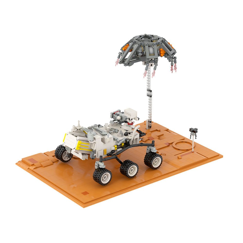 Mars Rover with Mars Base | 1621pcs