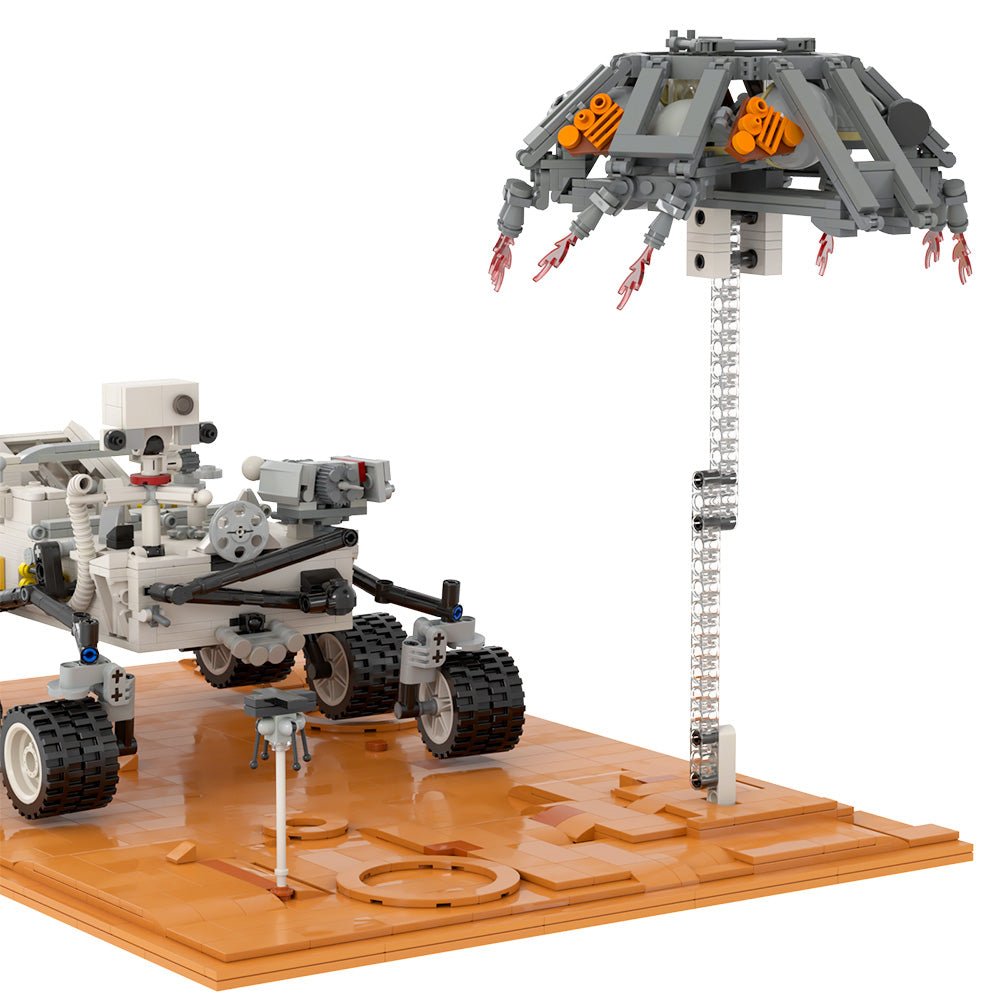 Mars Rover with Mars Base | 1621pcs