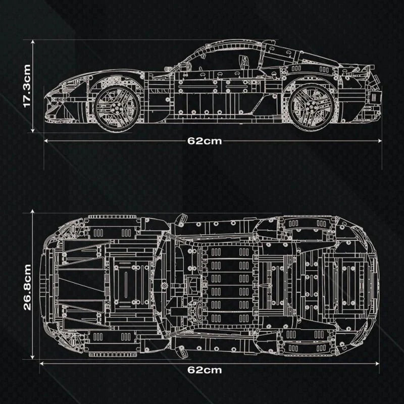 Maserati GranTurismo Blue Edition | 5480pcs