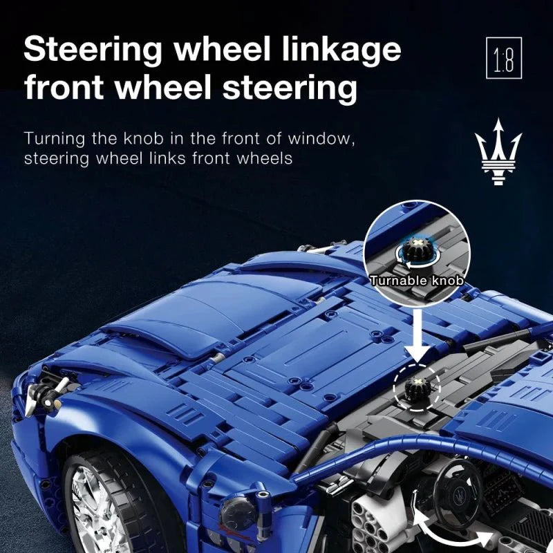 Maserati GranTurismo Blue Edition | 5480pcs