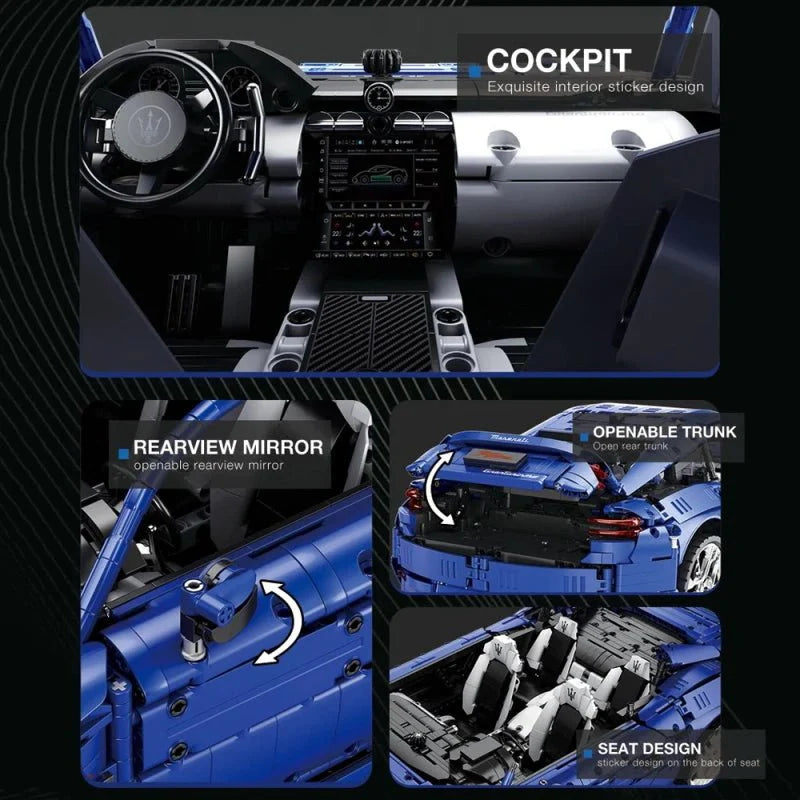 Maserati GranTurismo Blue Edition | 5480pcs