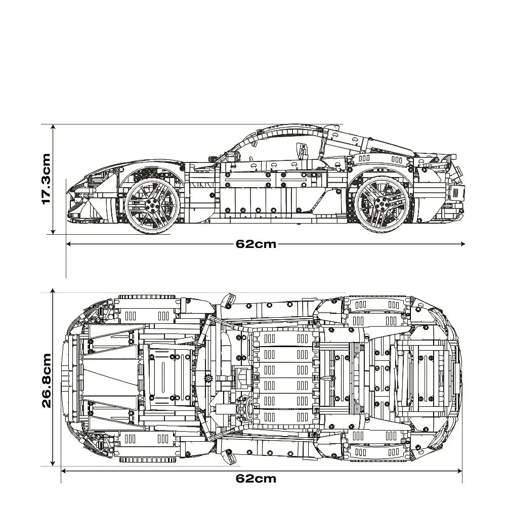 Maserati GranTurismo Folgore | 5480pcs