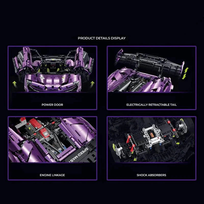McLaren P1 GTR Purple | 3567pcs