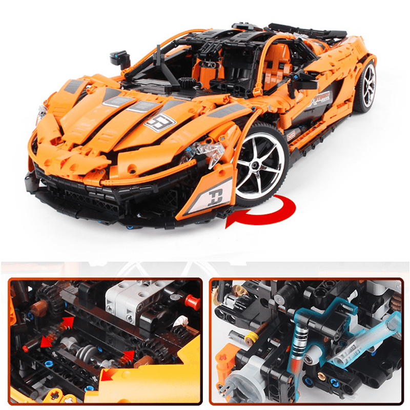 McLaren P1 Orange | 3228pcs