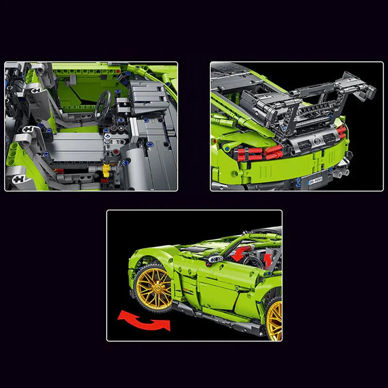 Mercedes-Benz AMG GTR Green | 2897pcs
