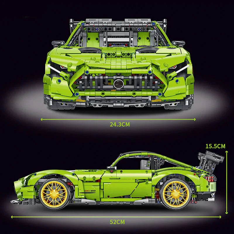 Mercedes-Benz AMG GTR Green | 2897pcs