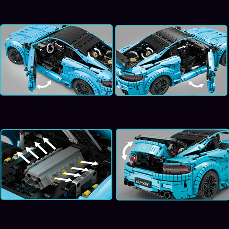 Mercedes Benz C63 AMG 4129pcs