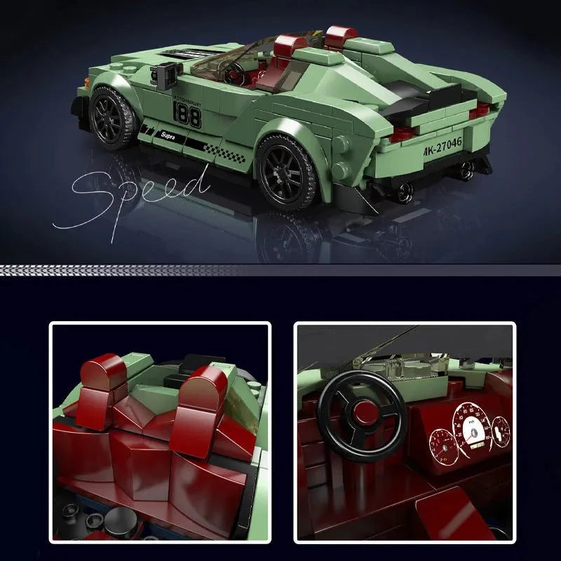 Mini Toyota Supra 348pcs