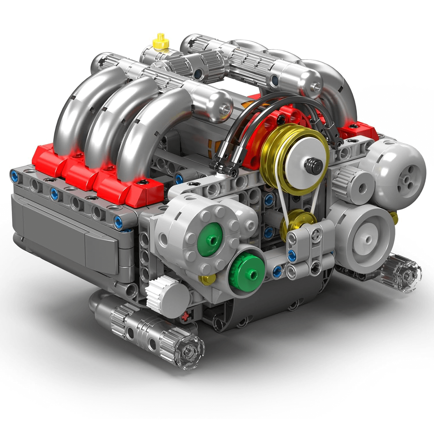 Motorised Flat 6 Boxer Engine | 608pcs