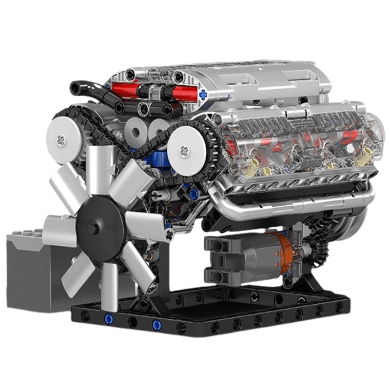 Motorised V8 Muscle Engine | 534pcs