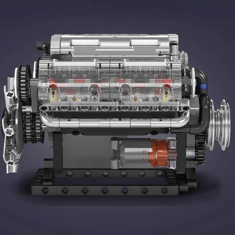 Motorised V8 Muscle Engine | 534pcs