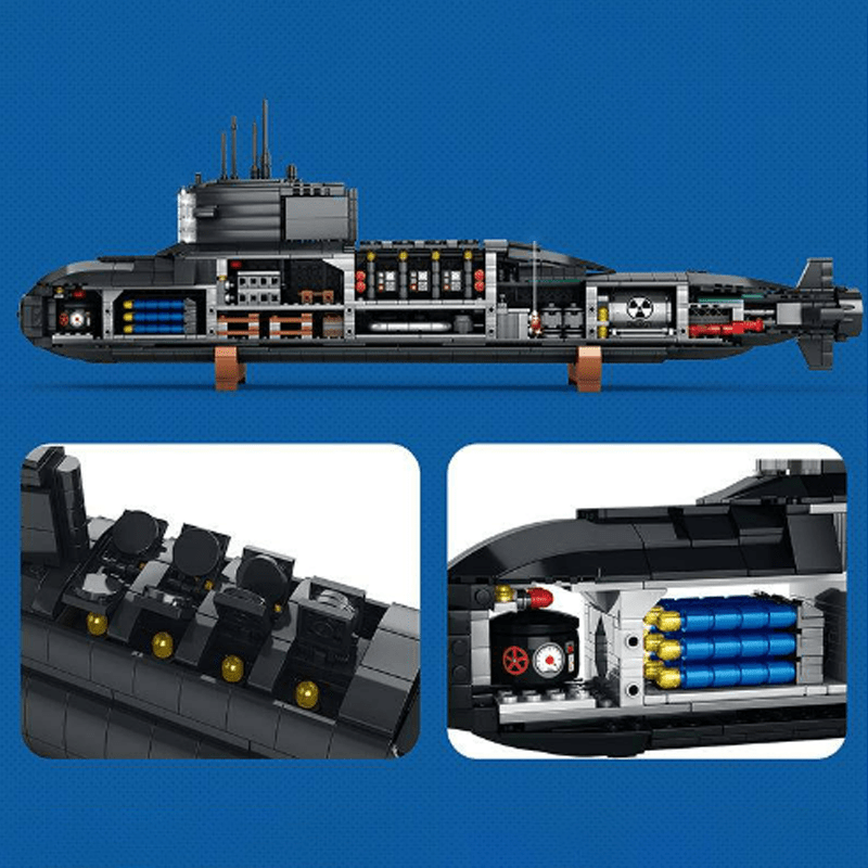Nuclear Submarine | 1497pcs