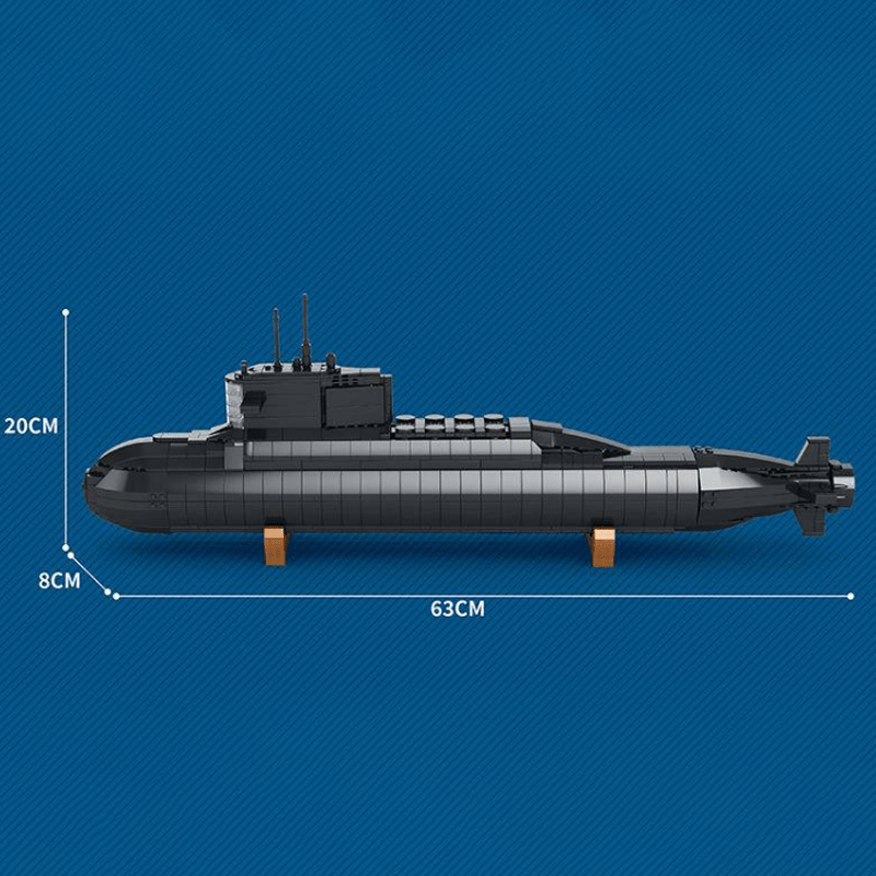 Nuclear Submarine | 1497pcs