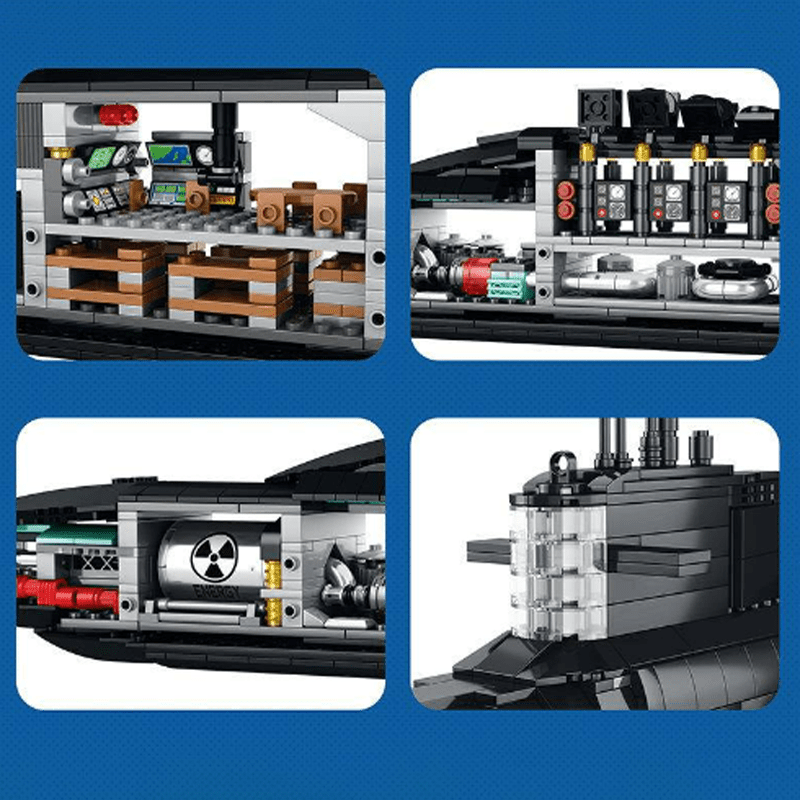 Nuclear Submarine | 1497pcs