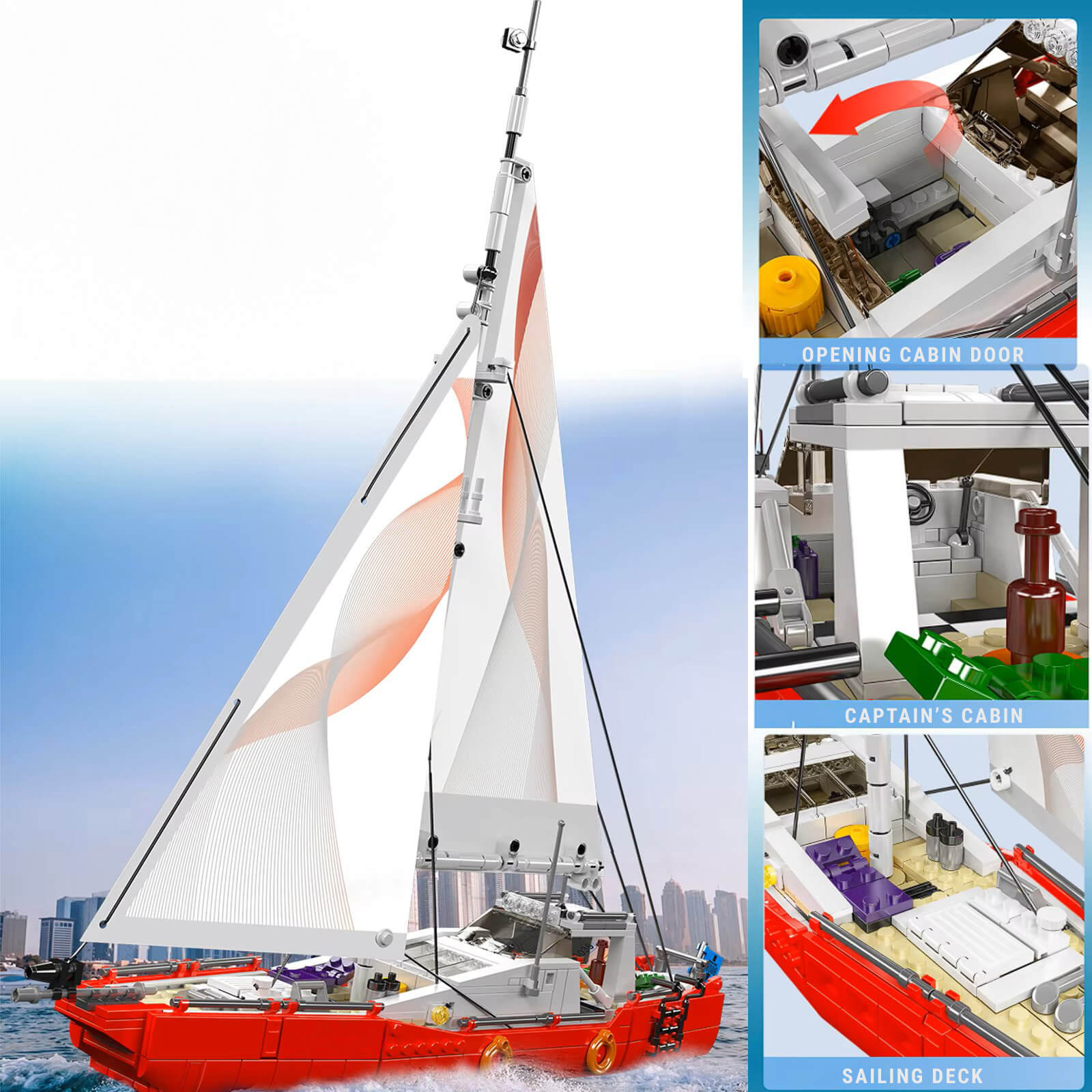 Ocean Sailboat | 766pcs