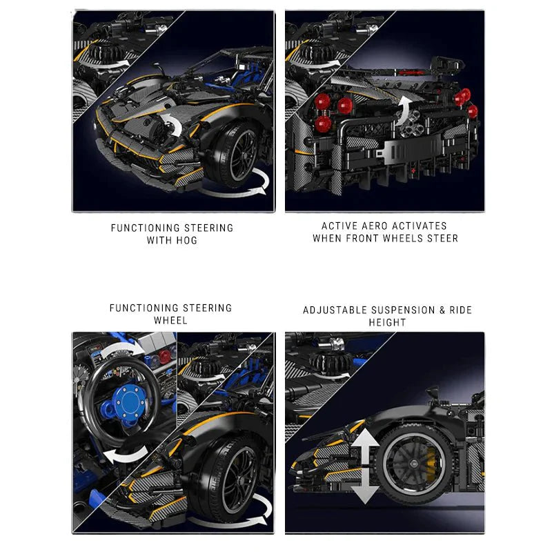 Pagani Huayra Carbon Edition | 4801pcs