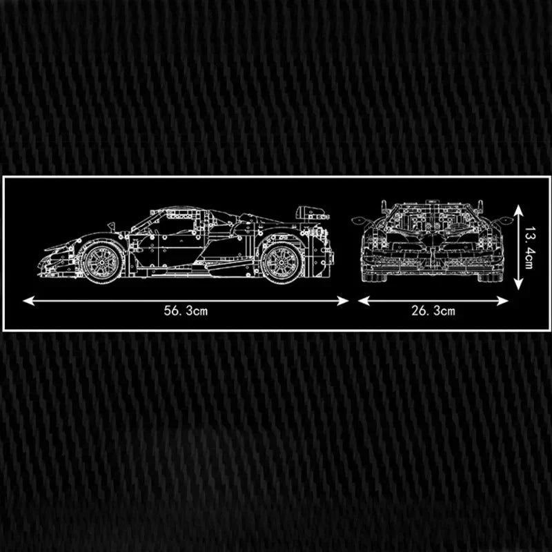 Pagani Huayra Carbon Edition | 4801pcs