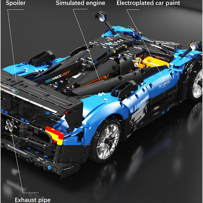 Pagani Zonda | 2288pcs