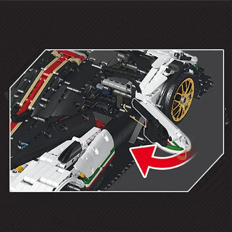 Pagani Zonda R | 2299pcs