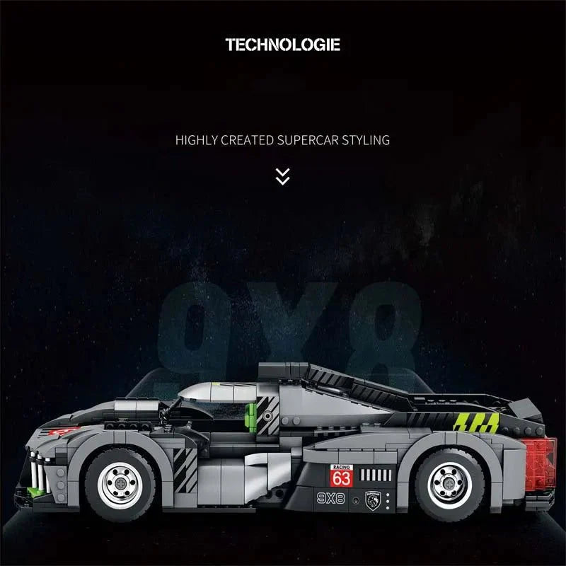 Peugeot 9X8 Hybrid Racing 1338pcs