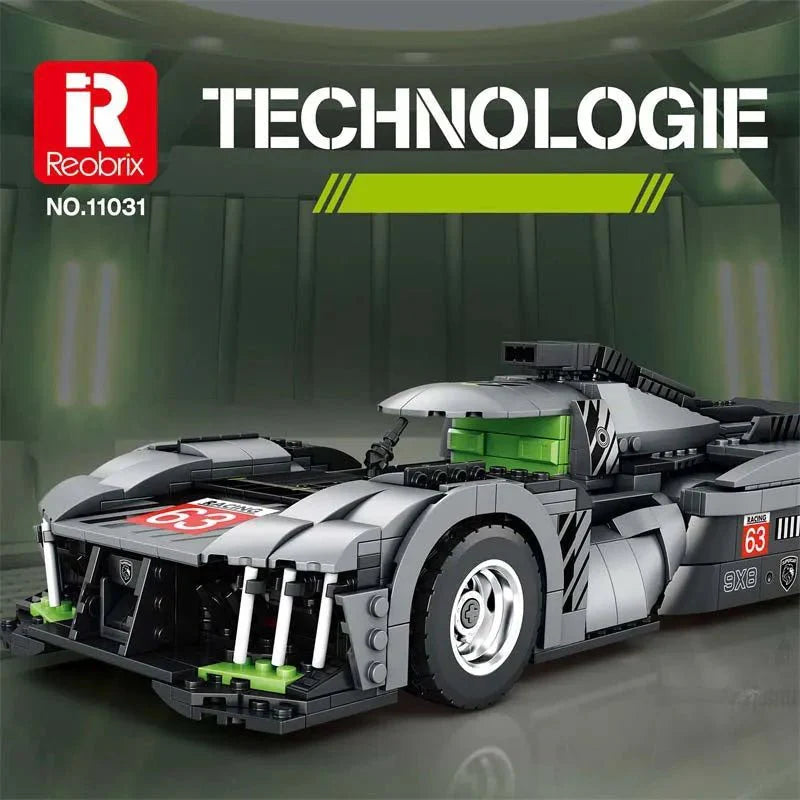 Peugeot 9X8 Hybrid Racing 1338pcs