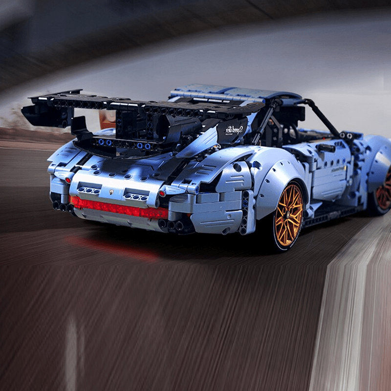 Porsche 911 991 Widebody blue | 2258pcs