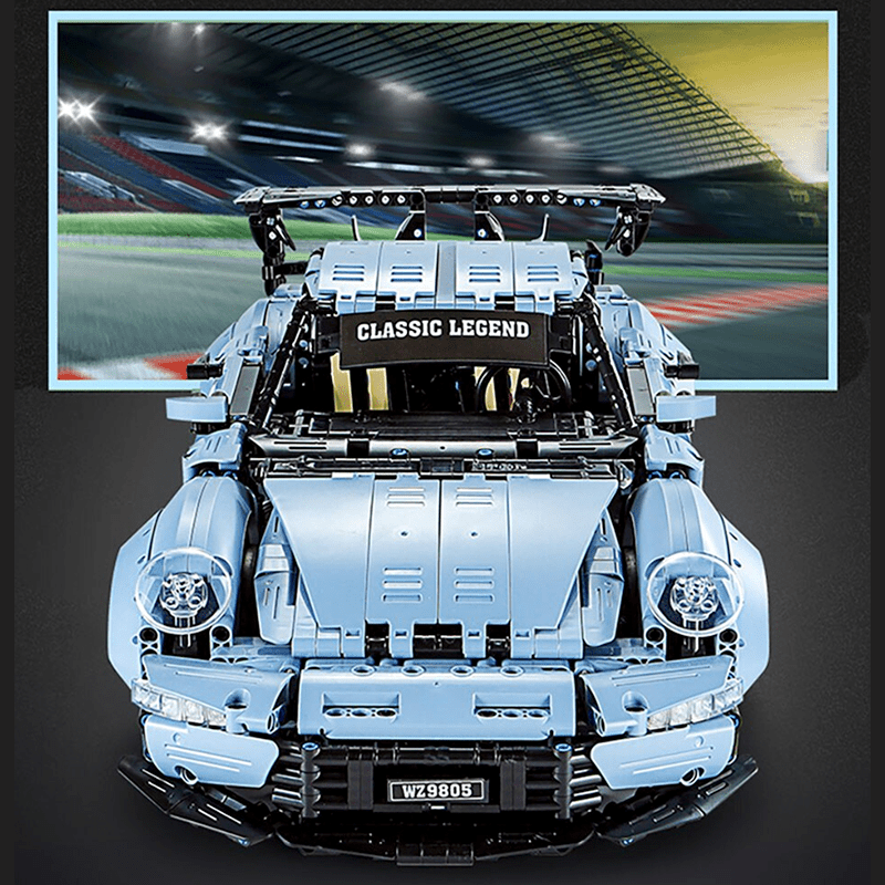 Porsche 911 991 Widebody blue | 2258pcs