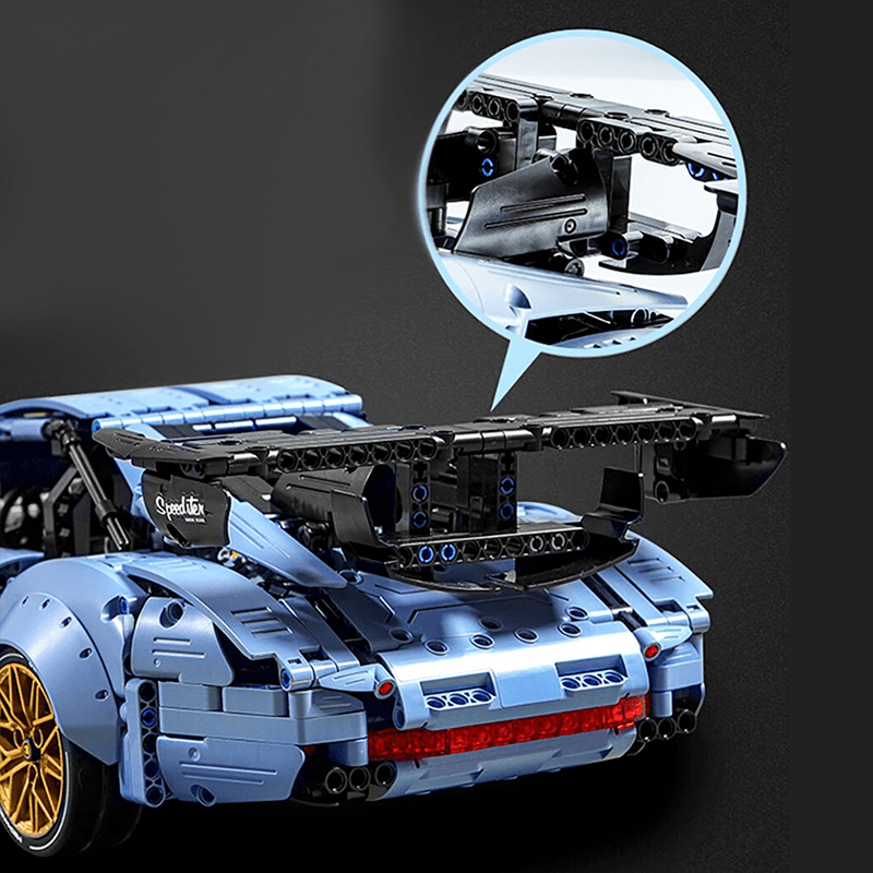 Porsche 911 991 Widebody blue | 2258pcs