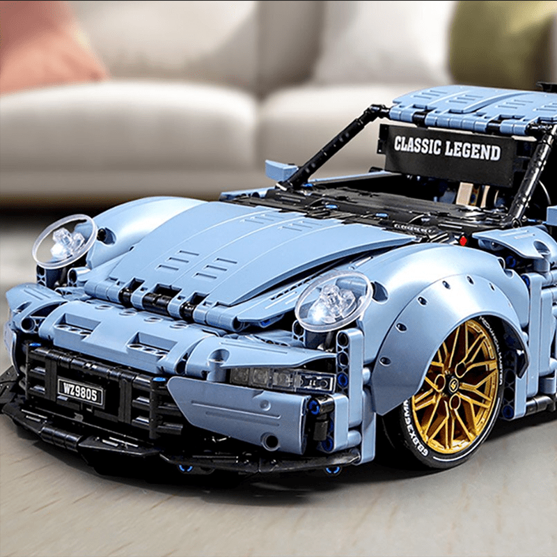 Porsche 911 991 Widebody blue | 2258pcs