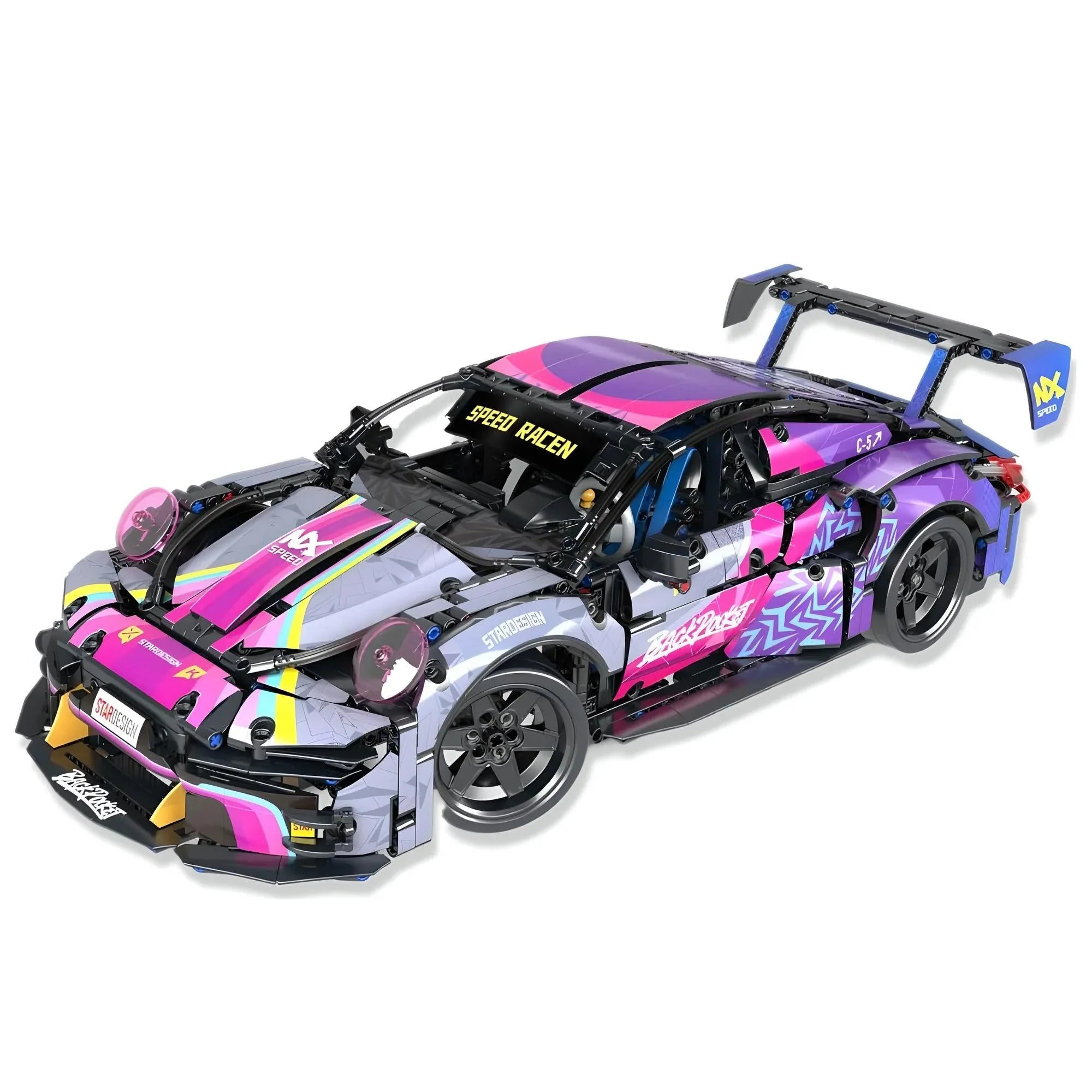 Porsche 911 RSR Cyberpunk 1611pcs