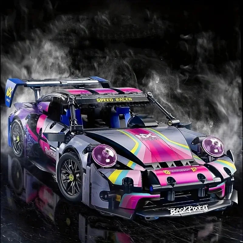 Porsche 911 RSR Cyberpunk 1611pcs