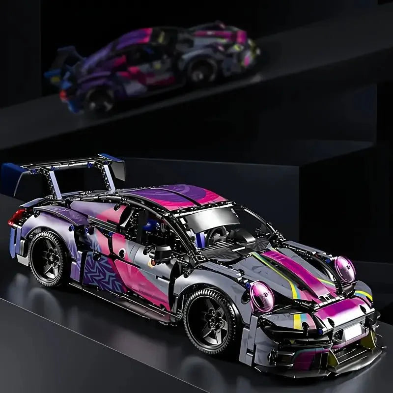 Porsche 911 RSR Cyberpunk 1611pcs