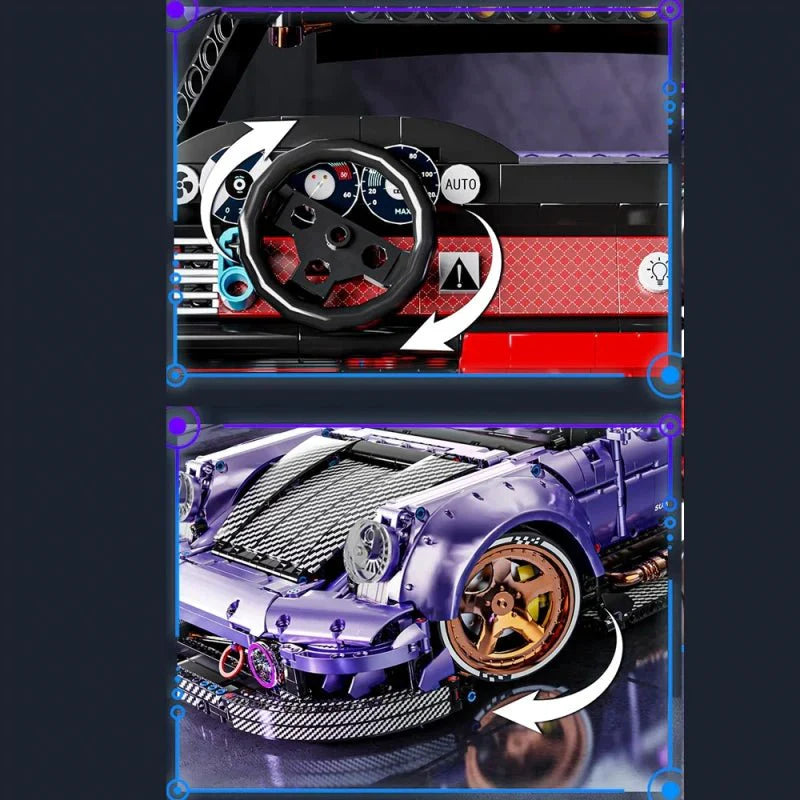Porsche 911 Technic RWB | 4190pcs