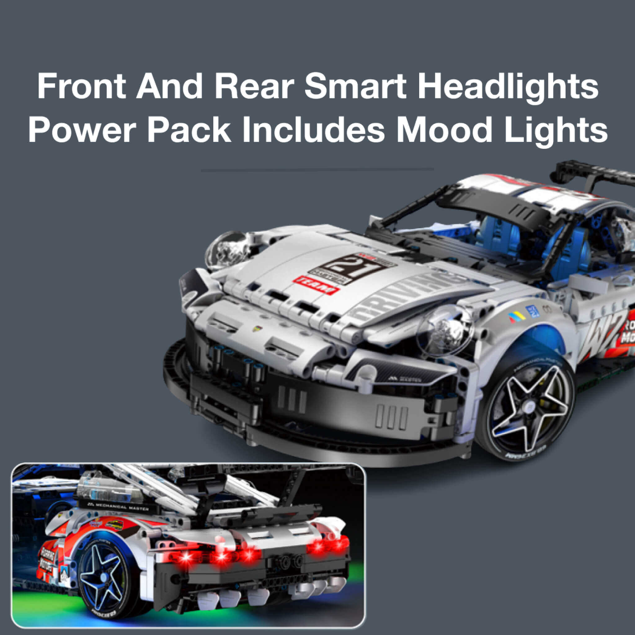 Porsche 911 Transformer 2-in-1 1864pcs