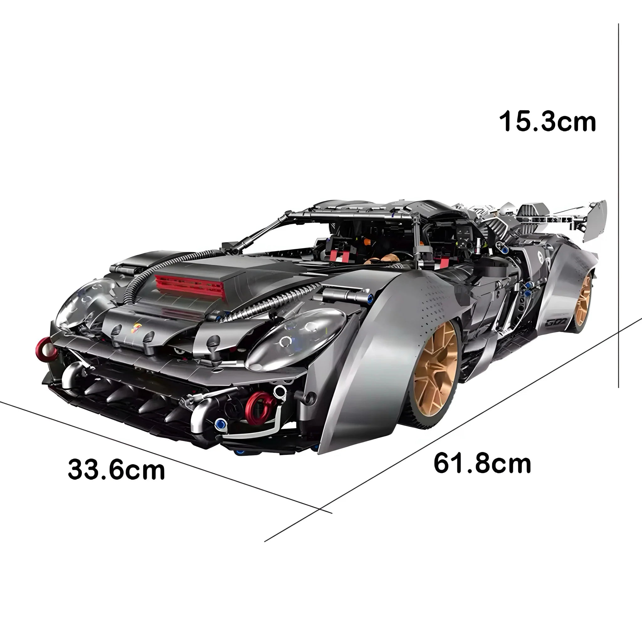 Porsche 918 Cyberpunk Concept | 4308pcs