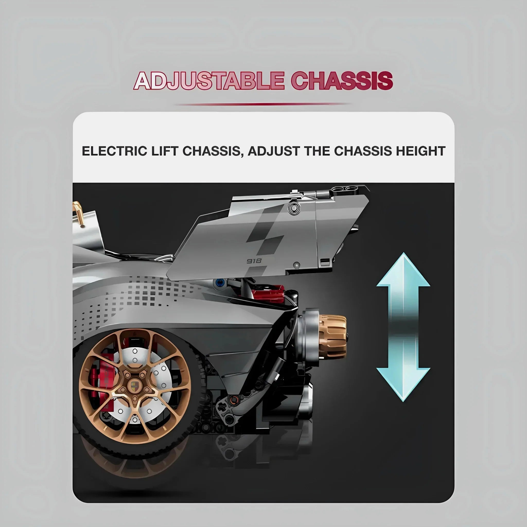 Porsche 918 Cyberpunk Concept | 4308pcs