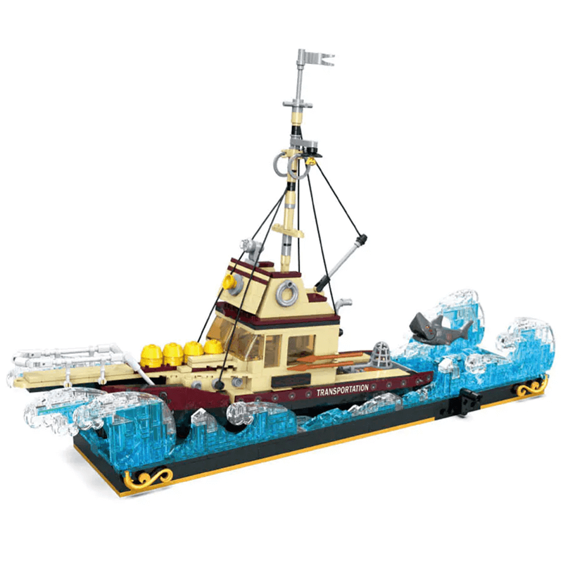 Ship at Sea Sculpture | 1108pcs