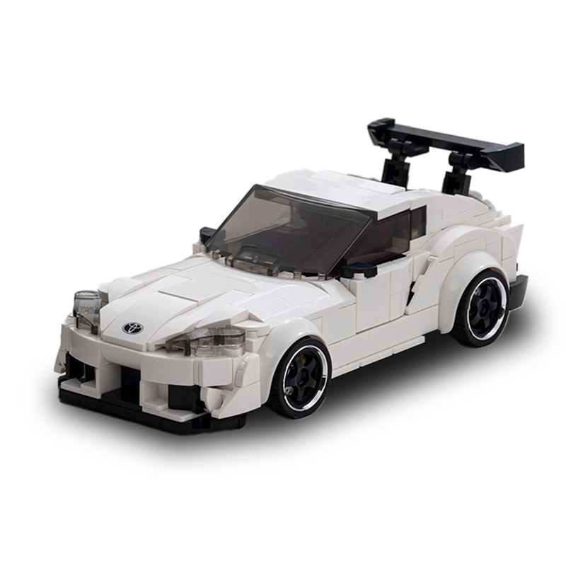 Toyota GR Supra Building Kit 1:32 Scale | Official Licensed Model Car with Display Case & Manual