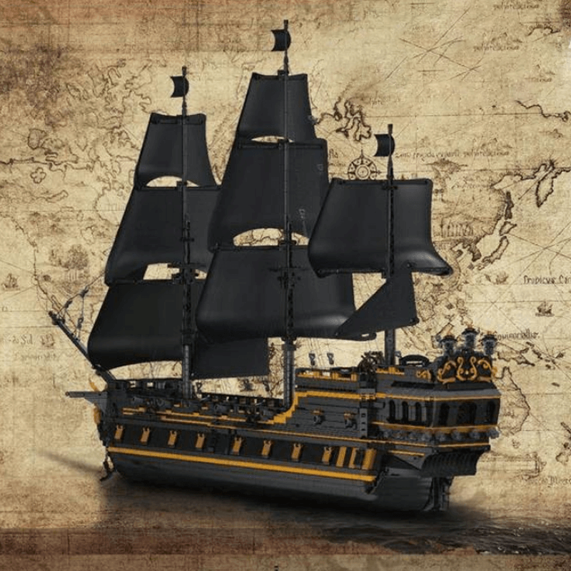 Black Pirate Ship | 5265pcs